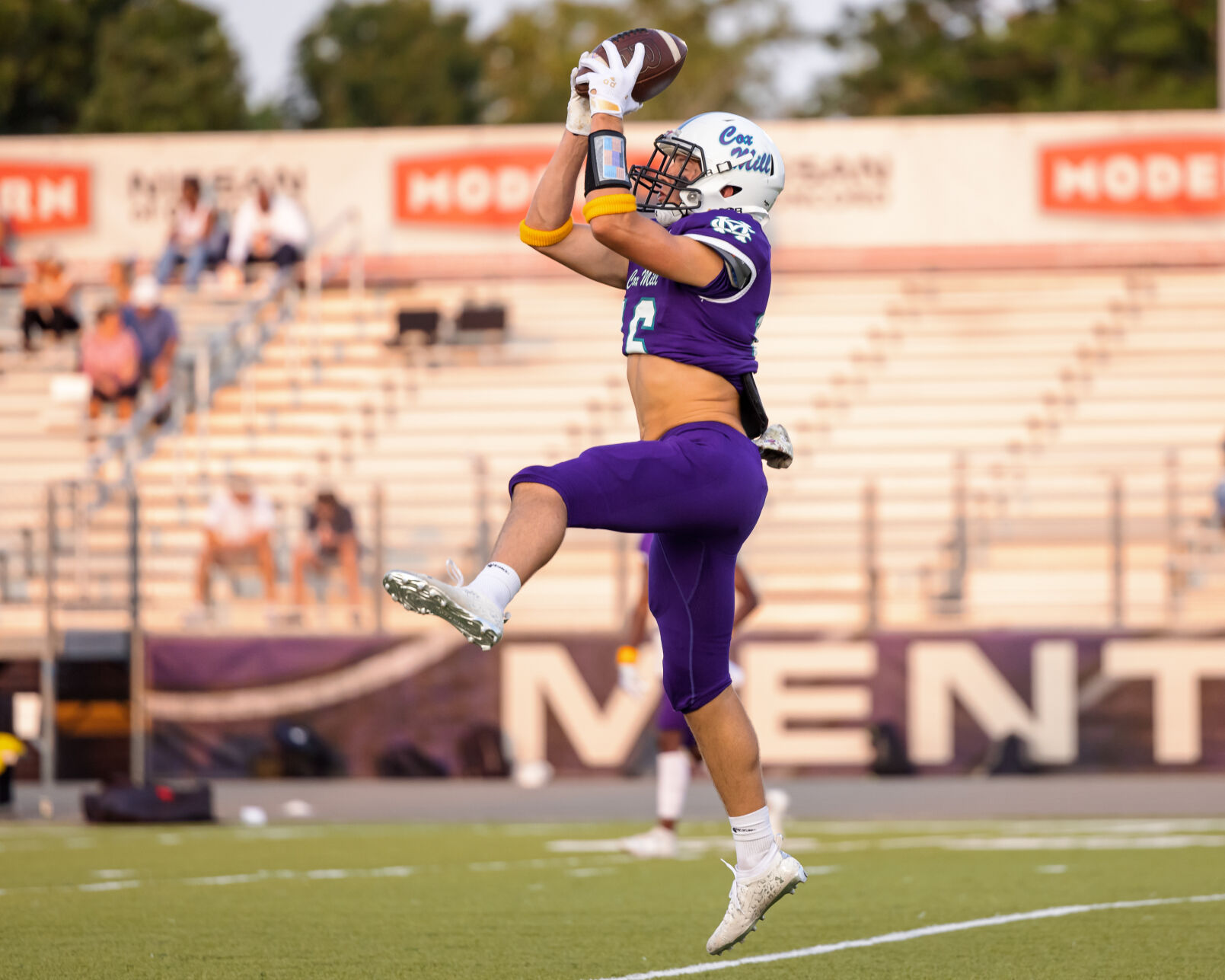 The Hough Huskey defeated the Cox Mill Chargers 48-7 on Friday night at Cox Mill High School.